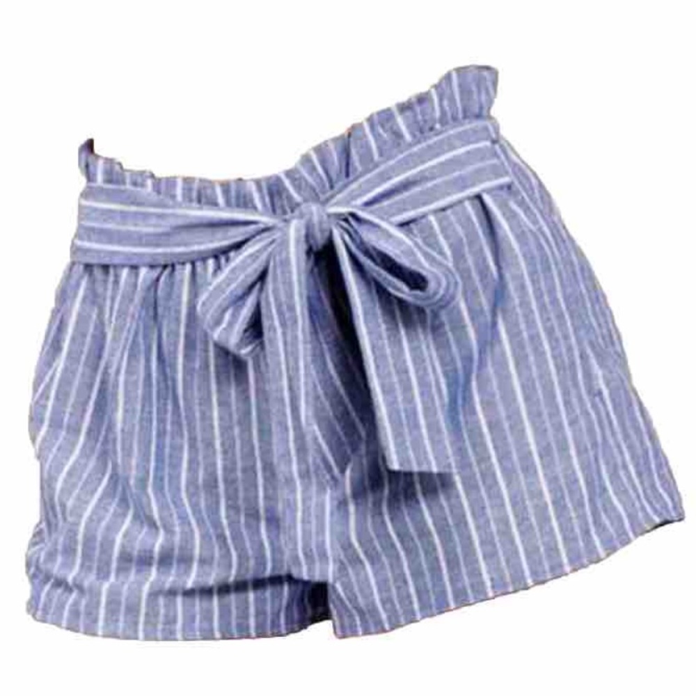 Love tree paper bag striped shorts ! 💕